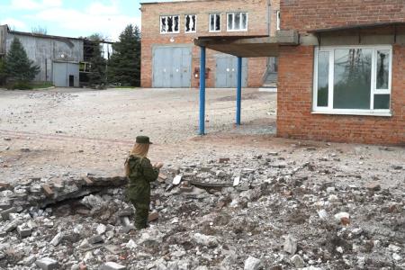 Рабочий визит Казбека Тайсаева, Александра Ющенко и делегации КПРФ на Донбасс