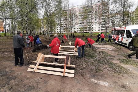 Костромские коммунисты приняли участие в субботнике