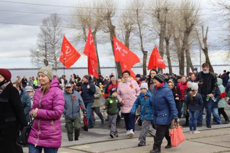 Архангельская область. Коммунисты Поморья отметили День Великой Победы по всей области