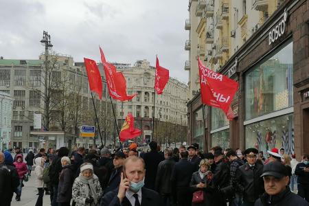 Памяти павших будем достойны! День Победы в Москве