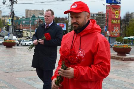 Рабочий визит Романа Лябихова в Иваново накануне Дня Великой Победы