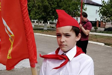 Саратовская область. Марксе состоялся торжественный приём в пионеры
