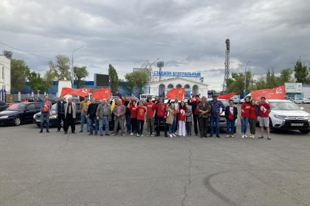 Красный первомай в Астрахани