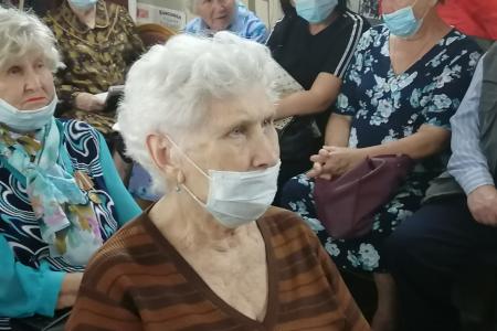 Саратовская область. Ольга Алимова встретилась с представителями общественной организации "Дети войны"