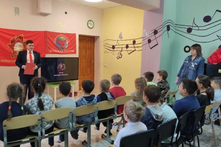 Свердловская область. Открытый урок ВЖС «Надежда России» в День Пионерии