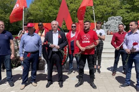 Краснодарский край. Краевой Комитет КПРФ организовал и провел трехдневный автопробег в честь Великой Победы