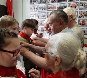 Ивановская область. В Кинешме прошло торжественное мероприятие, посвященное Дню пионерии