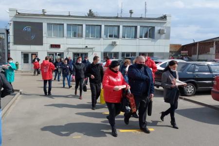 Брянские коммунисты провели агитационный рейд