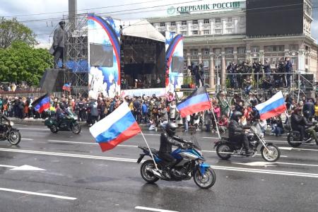 Рабочий визит Казбека Тайсаева, Александра Ющенко и делегации КПРФ на Донбасс