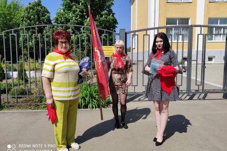Рязанская область. Приём в пионеры в Сасове