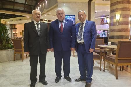 Рабочая поездка Казбека Тайсаева в Сирию