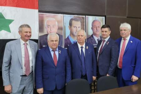 Рабочая поездка Казбека Тайсаева в Сирию