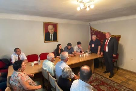 Рабочий визит Казбека Тайсаева в Армению