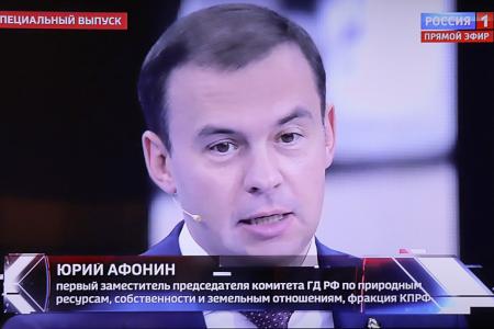 Юрий Афонин в программе «60 минут»: Нам надо проводить самостоятельную политику и укреплять страну изнутри