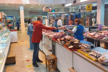 Брянские коммунисты и комсомольцы провели агитрейд в Володарском районе областного центра