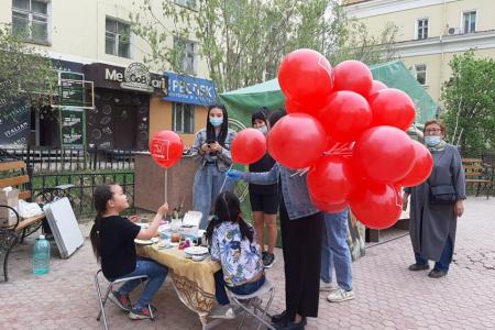 Якутия. Акция «Красные — в городе»
