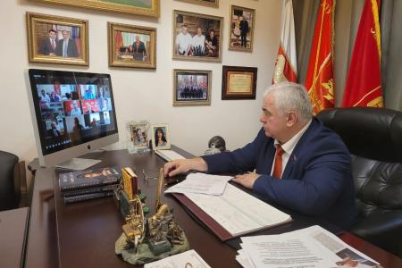 Состоялось расширенное заседание секретариата Центрального Совета СКП-КПСС