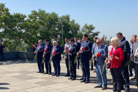 Рабочий визит Казбека Тайсаева в Армению