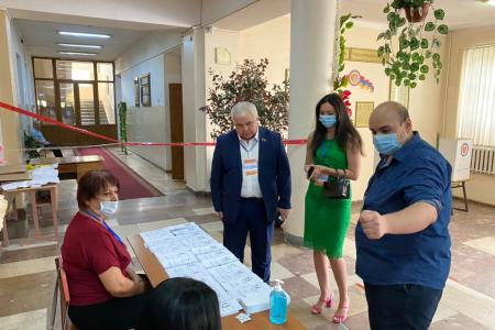 Рабочий визит Казбека Тайсаева в Армению