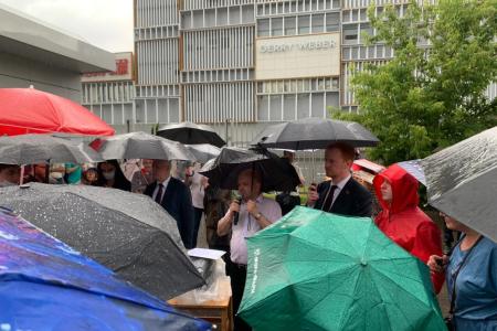 Денис Парфенов: Ливень, гром, молнии и задержание защитников парка в Отрадном!