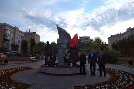 Коммунисты Бурятии вышли на Вахту Памяти