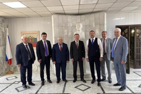 Рабочая поездка Казбека Тайсаева в Сирию