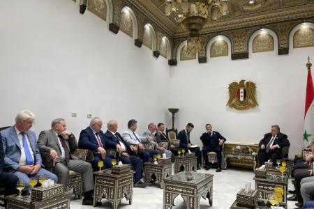 Рабочая поездка Казбека Тайсаева в Сирию