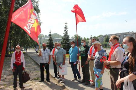 День памяти и скорби в Пскове