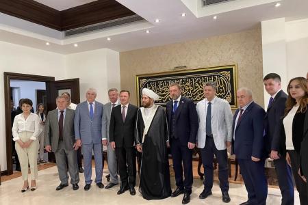 Рабочая поездка Казбека Тайсаева в Сирию