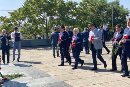 Рабочий визит Казбека Тайсаева в Армению