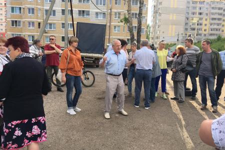 Ярославская область. КПРФ оказывает помощь населению в борьбе коммерсантами-застройщиками