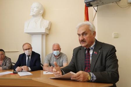 Состоялся II (совместный) Пленум Комитета и КРК Орловского областного отделения КПРФ