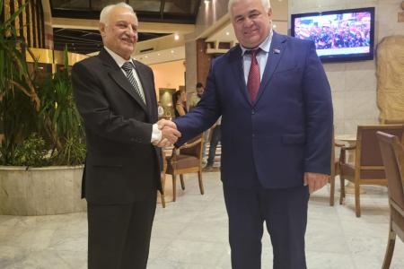 Рабочая поездка Казбека Тайсаева в Сирию