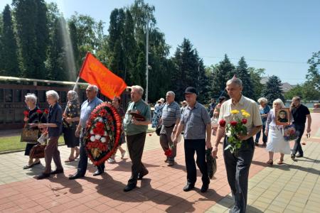 Коммунисты и беспартийные патриоты Краснодарского края почтили память погибших в годы Великой Отечественной войны