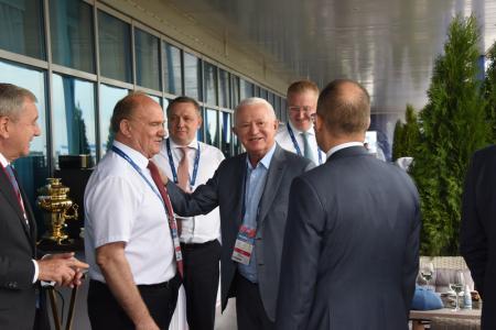 Г.А. Зюганов посетил Международный авиационно-космический салон МАКС-2021 в подмосковном Жуковском. Фоторепортаж