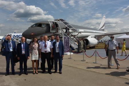 Г.А. Зюганов посетил Международный авиационно-космический салон МАКС-2021 в подмосковном Жуковском. Фоторепортаж