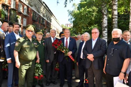 Г.А. Зюганов принял участие в памятных мероприятиях, посвященных 100-летию Маршала Советского Союза В.Г. Куликова