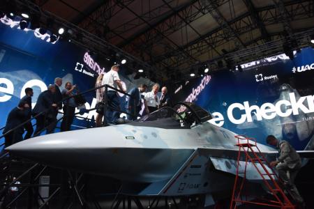 Г.А. Зюганов посетил Международный авиационно-космический салон МАКС-2021 в подмосковном Жуковском. Фоторепортаж