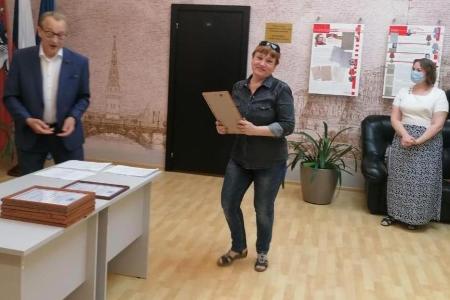 Москва. В.Г. Поздняков наградил работников ФГБУ «Автотранспортный комбинат» Управления делами Президента РФ