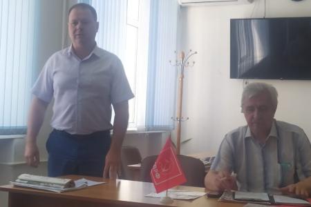 Краснодарский край. Н.И. Осадчий провел встречи с активом КПРФ в Абинске и Крымске