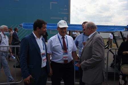 Г.А. Зюганов посетил Международный авиационно-космический салон МАКС-2021 в подмосковном Жуковском. Фоторепортаж