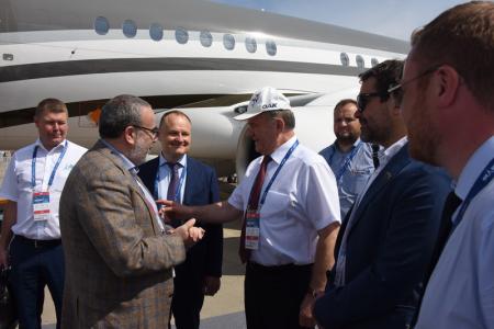 Г.А. Зюганов посетил Международный авиационно-космический салон МАКС-2021 в подмосковном Жуковском. Фоторепортаж