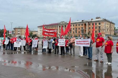 Пикет в Рубцовске в рамках Всероссийской акции протеста