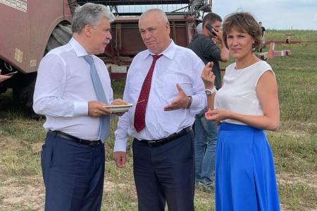 П.Н. Грудинин посетил совхоз "Звениговский" в Республике Марий Эл