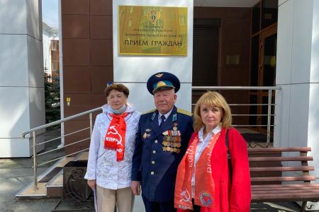 Акция в поддержку П.Н. Грудинина прошла в Тюмени