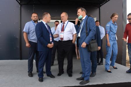 Г.А. Зюганов посетил Международный авиационно-космический салон МАКС-2021 в подмосковном Жуковском. Фоторепортаж