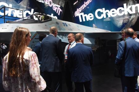 Г.А. Зюганов посетил Международный авиационно-космический салон МАКС-2021 в подмосковном Жуковском. Фоторепортаж