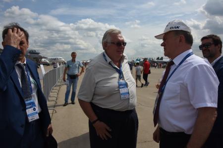 Г.А. Зюганов посетил Международный авиационно-космический салон МАКС-2021 в подмосковном Жуковском. Фоторепортаж