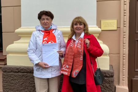 Акция в поддержку П.Н. Грудинина прошла в Тюмени
