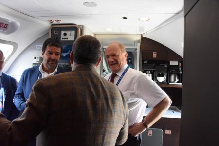 Г.А. Зюганов посетил Международный авиационно-космический салон МАКС-2021 в подмосковном Жуковском. Фоторепортаж